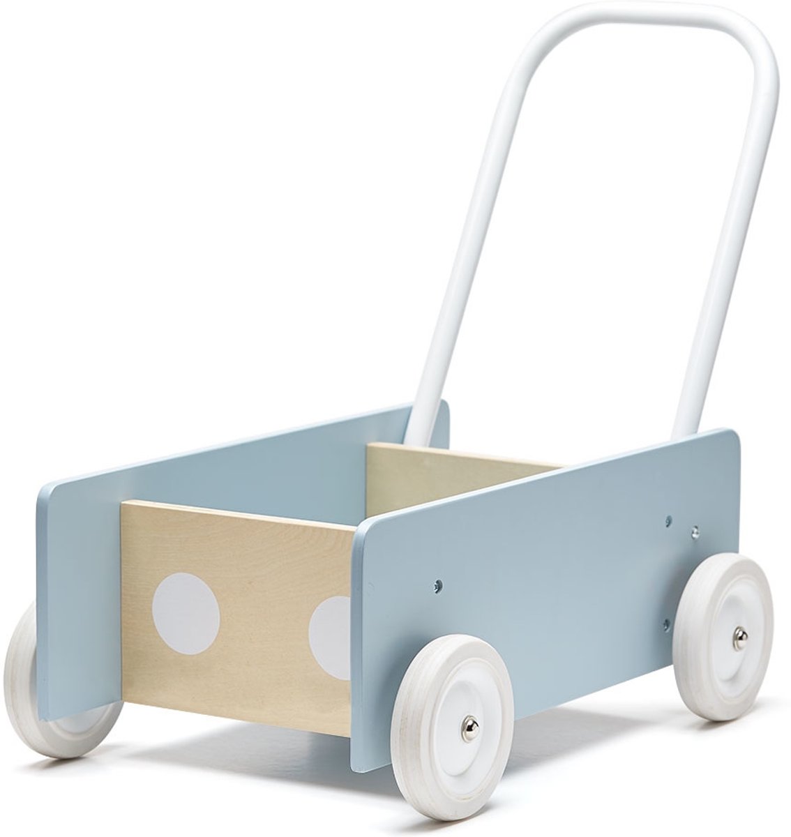 Houten Loopwagen Blauw | Kids Concept